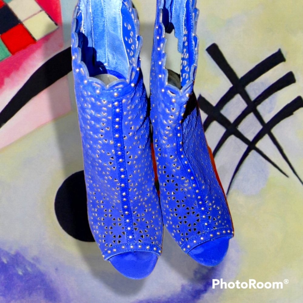 Women's Heels Royal Blue